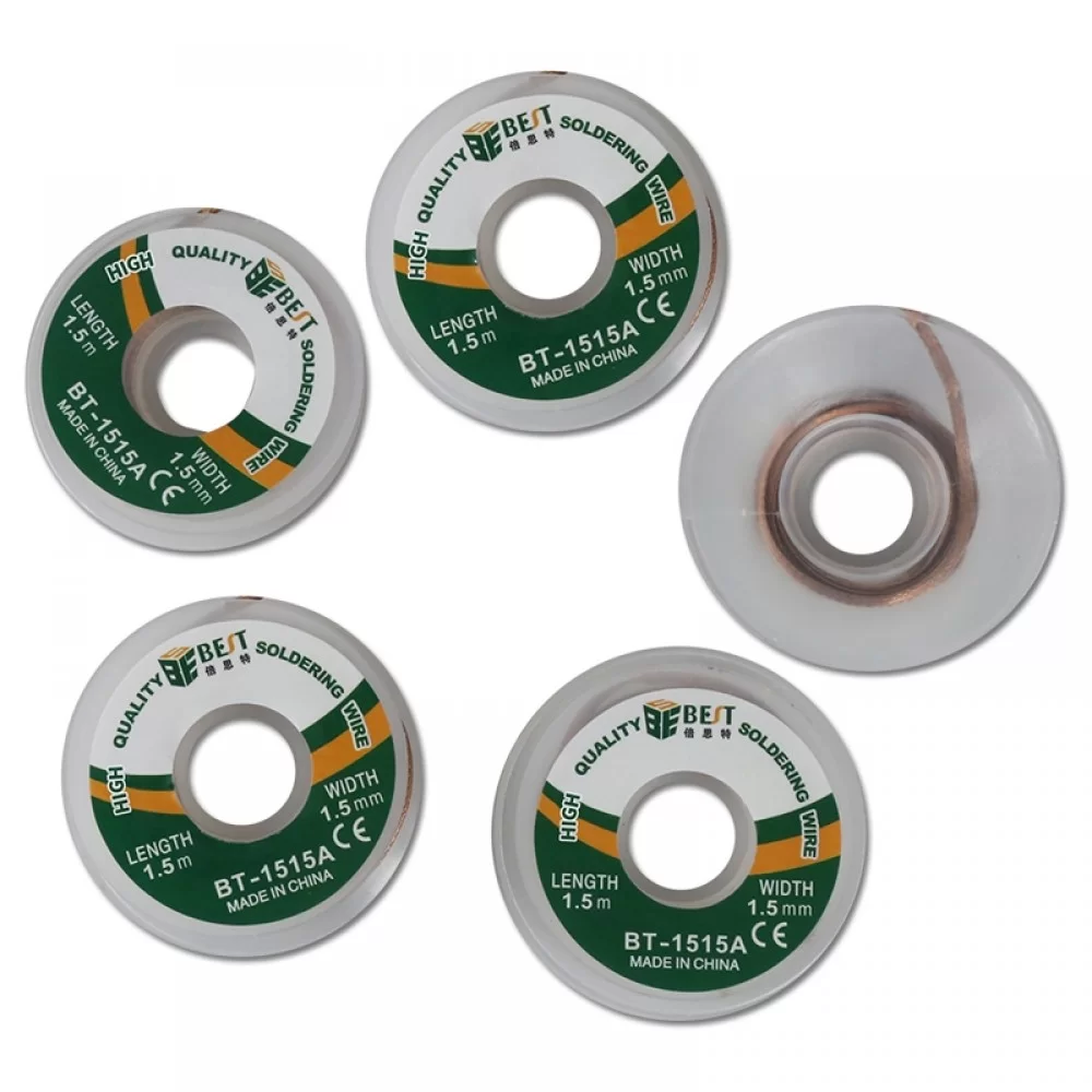 Picture of BST-1515A   Desoldering Wire Solder Remover Wire